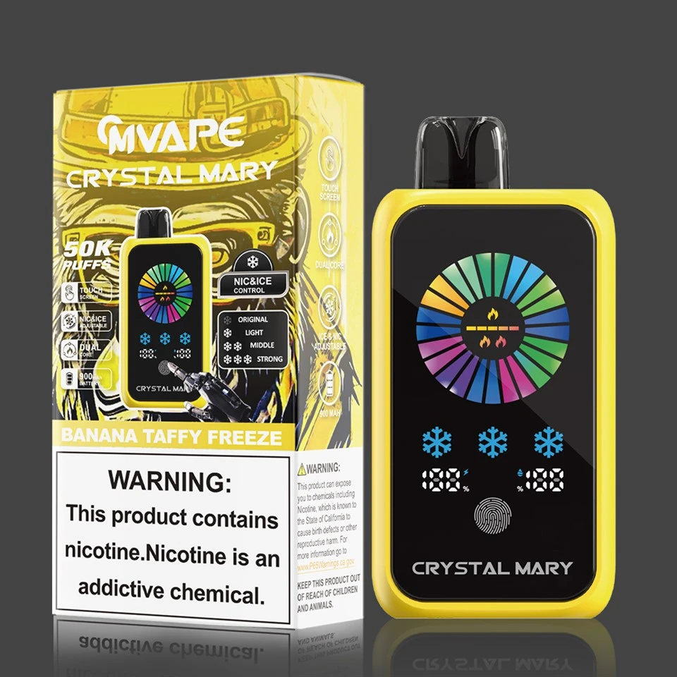 CM Vape 50000 PUFF одноразовий vape: банан тафф Freeze